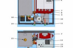 Схема настенного электрического котла отопления