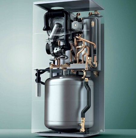 Газовый котел со встроенным бойлером имеет длительный срок службы и отличные эксплуатационные качества 