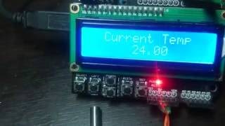 Arduino LCD KeyPad Shield Termostat