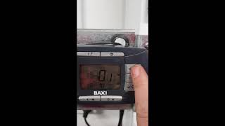 Programming a BAXI Luna 3 Boiler for External Thermostat