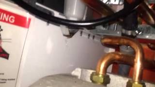 Leaking valve in Baxi Luna boiler