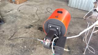 Автоматический котел Уют 20 кВт с горелкой ГНОМ