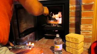 Отопление дома топливными брикетами