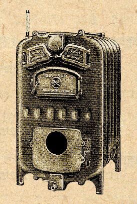 водогрейный котел для работы на твердом топливе или с горелкой на мазуте De Dietrich