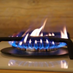 Газ горит желтым цветом