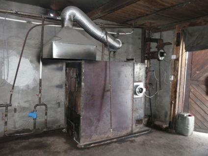 Піролізний котел як зробити своїми руками, саморобна піч, креслення конструкції