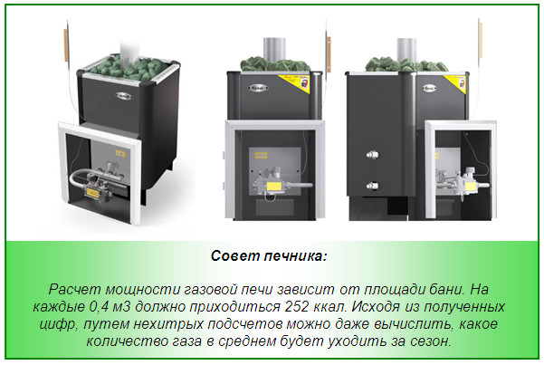 Газовые агрегаты для бань