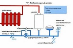 Схема подключения самодельного электродного котла