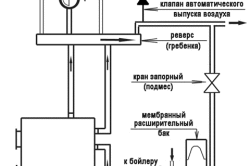 Схема обвязки двух отопительных котлов.