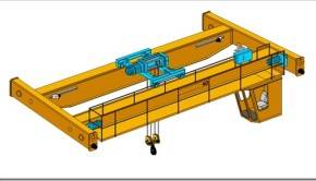 Составные части мостового крана