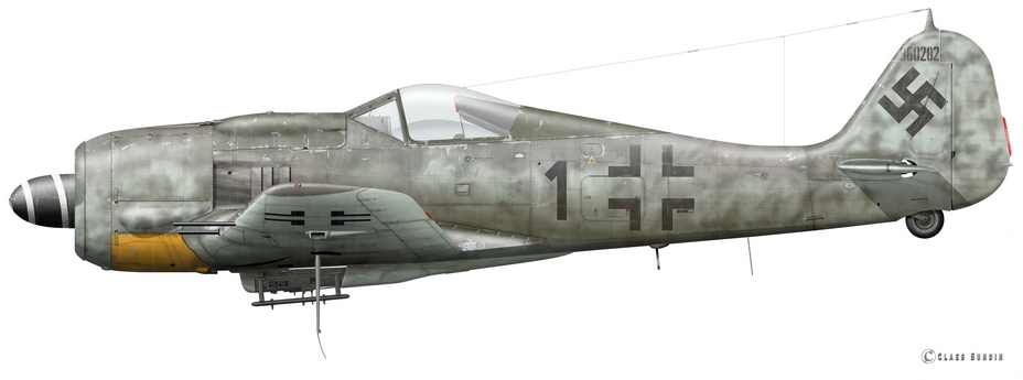 ​Fw 190A-8 W.Nr.960282 «Чёрная 1» командира 2./JG 54 обер-лейтенанта Отто Киттеля, февраль 1945 года. - «Тьма опустилась над Курляндским котлом…» | Военно-исторический портал Warspot.ru