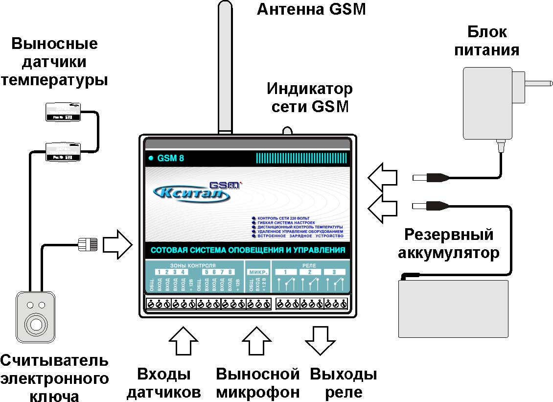 Кситал. Комплект поставки