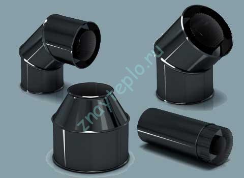 эмалированный дымоход