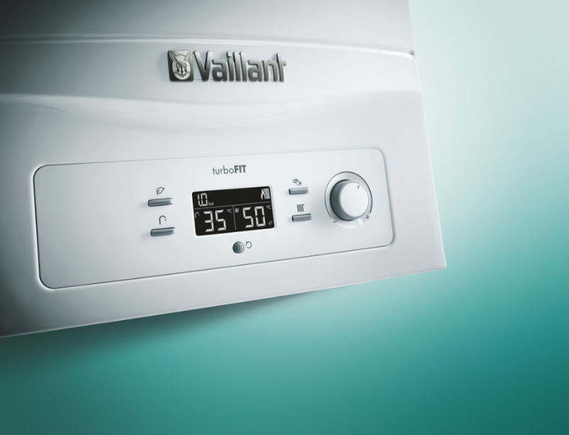 Пример панели управления котлом Vaillant TurboFit