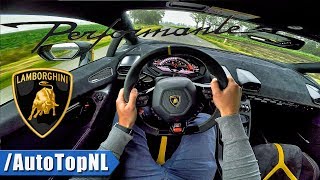 LAMBORGHINI HURACAN PERFORMANTE LP640-4 POV Test Drive by AutoTopNL