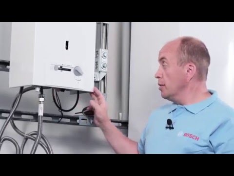 Газовая колонка Bosch Therm 4000 О (обзор и настройка)