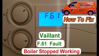 котёл vaillant инструкция по ремонту ошибка f75