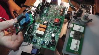 Ремонт платы управления Protherm Gepard/PCB Repair by Protherm Gepard