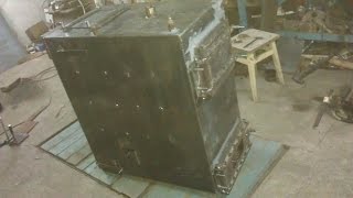 Твердотопливный котёл своими руками продолжение 2. Self made solid fuel boiler. Part 2.