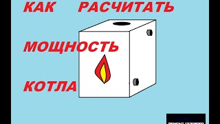 Расчет мощности котла.