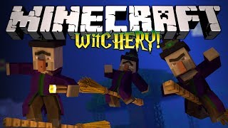 Minecraft: ВЕДЬМОВСТВО! (Проклятья, Демоны и тд) Обзор модов [Witchery]